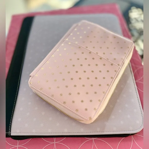 Erin Condren Asterisk Large StandUp Tech/Tablet Folio Planner Organizer Zip NWOT - Picture 15 of 16